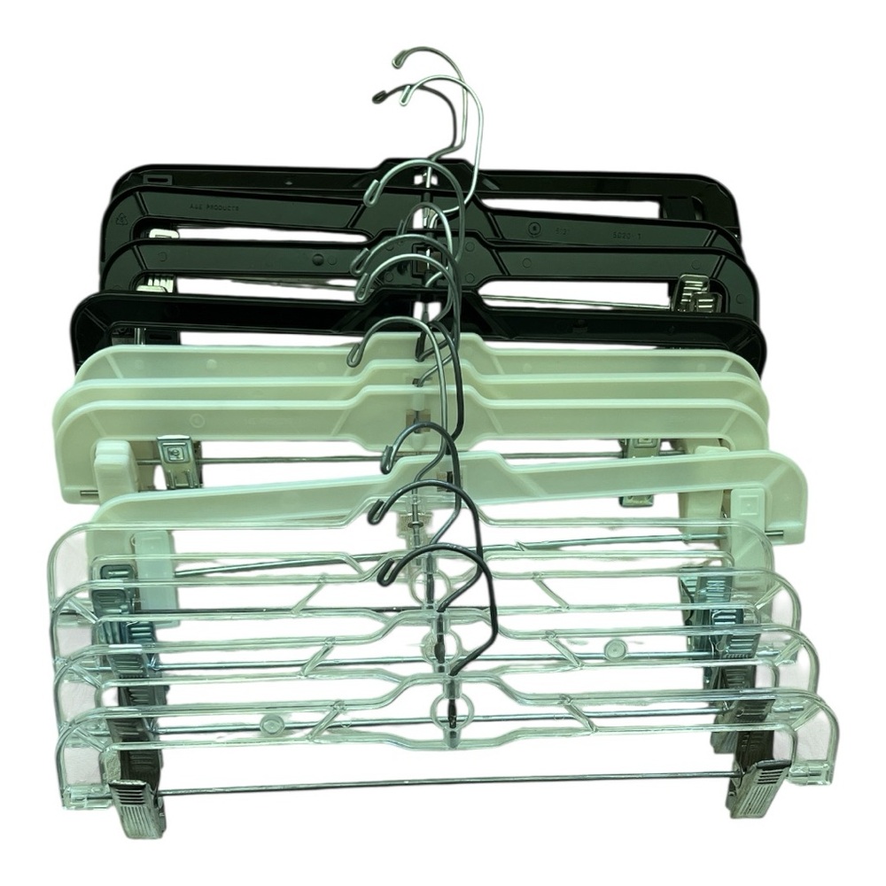 (12) Plastic Skirt/Pant Hangers
